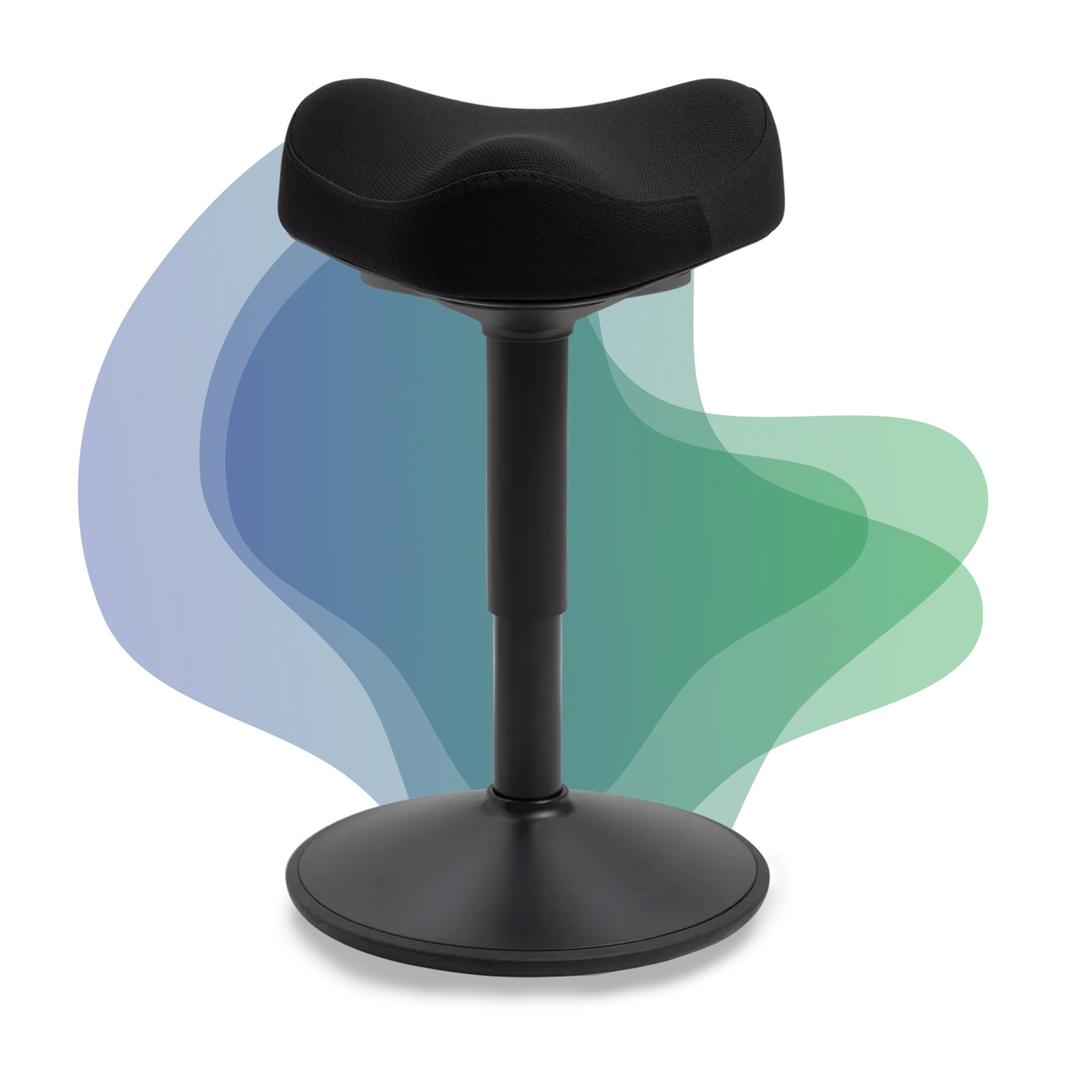 Soothe Saddle Stool | Ergonomic sitting position | Wobblez