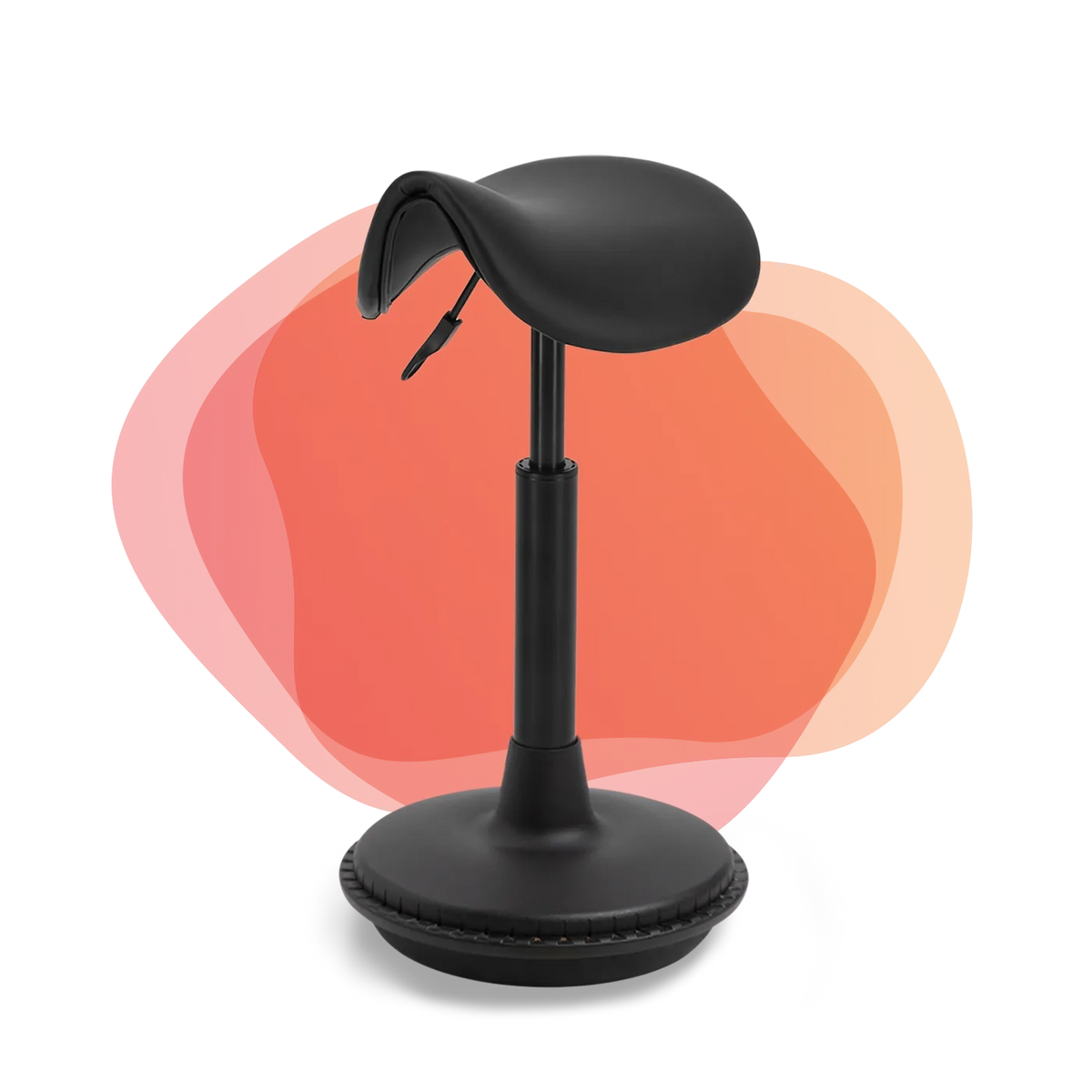 Stable Saddle Stool | Ergonomic office chair | Wobblez