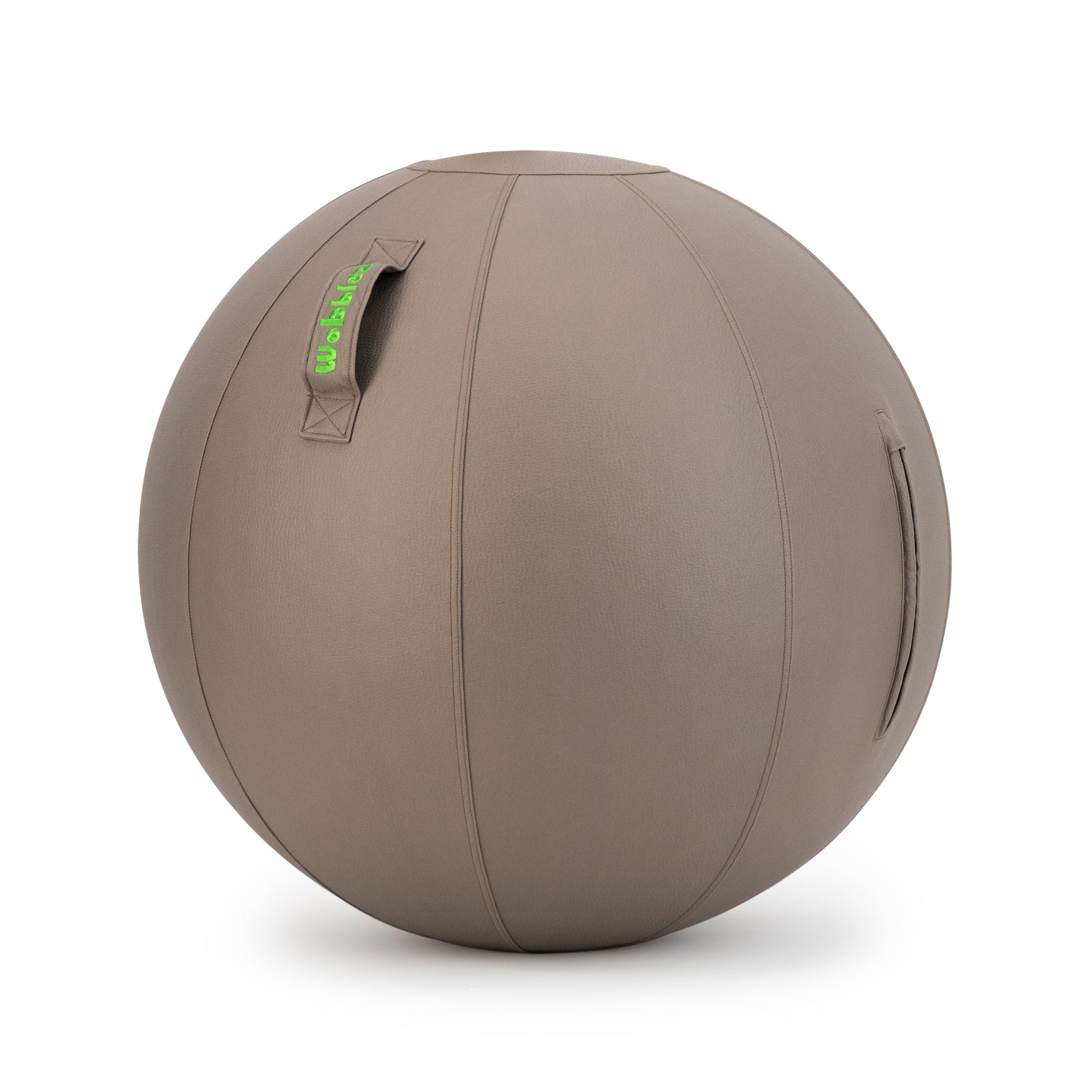 Sitting Ball 75 cm Faux Leather for people >1.80 m